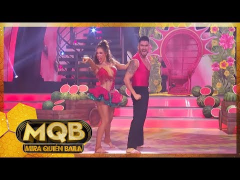 ¡Sara Corrales, enciende la pista con lambada! | Mira Quién Baila