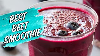 Beet Smoothie Healthy Breakfast Smoothie For Detox Or Weightloss