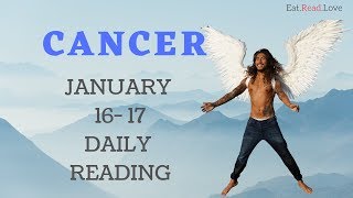 CANCER DAILY “NEW LOVE OR OLD LOVE, WHO DIS?“ JAN 16-17 TAROT READING