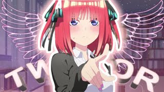 Nino Nakano Twixtor Billie Eilish - You Should See Me In A Crown Anime Edit