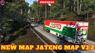 New Map Jateng V3.2 For Ets2 Version 1.35 To 1.50