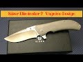 Kizer Eliminator 2 knife Ki4483 Vagnino design