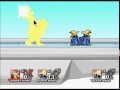 donkey kong, sonic, and goku, pwn black mages while wario goes crazy with shells.