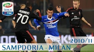 Sampdoria - Milan - Serie A - 201011 - Eng