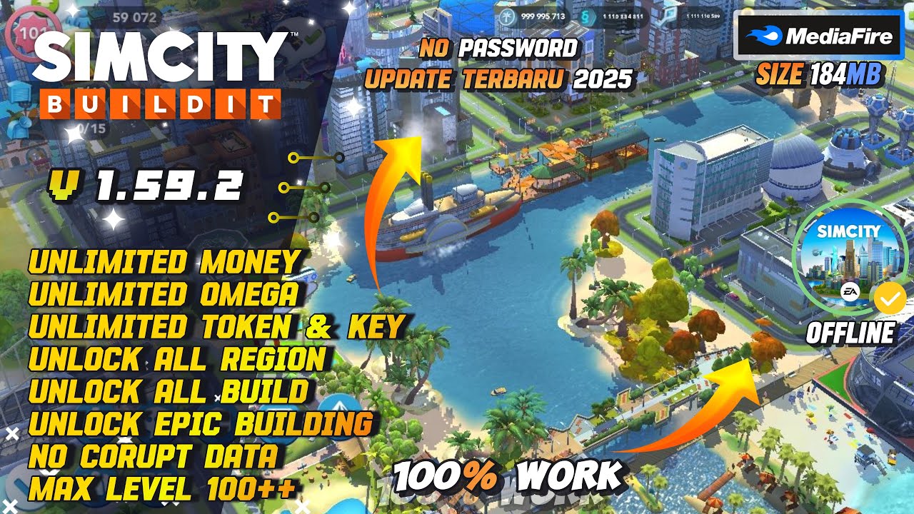 SimCity BuildIt MOD APK v1.59.2 Terbaru 2025 Unlimited SimCity BuildIt MOD APK v1.59.2 Terbaru 2025 Unlimited