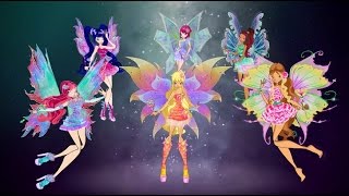 Winx Club All Winx - Mythix 2D - Transformation