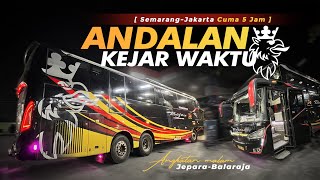 Tronton Ekspress Angkatan Malam Terbaik - Trip Report Bejeu Scania B66 Jepara-Jakarta
