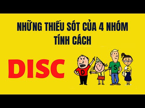 Nhược điểm của 4 nhóm tính cách DISC | Lê Minh Tuấn
