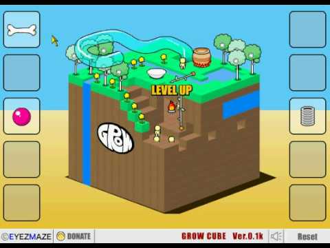grow cube game