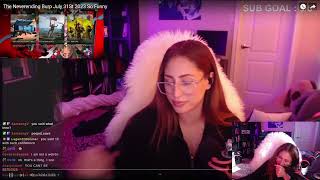 Twitch Girl Hot Burp Compilation