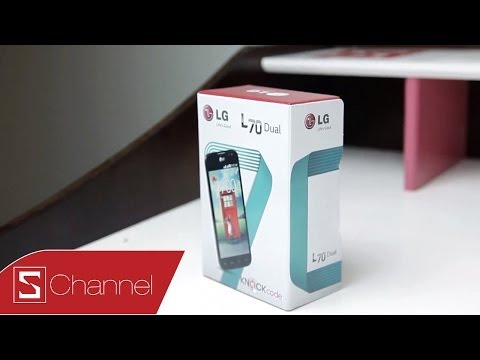 Schannel - Mở hộp LG L70: Màn 4,5", chip 2, camera chính 5MP, 1GB RAM - CellphoneS