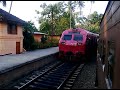 Train No. 8059 "RUHUNU KUMARI" Express train running towards Matara at Beruwala.