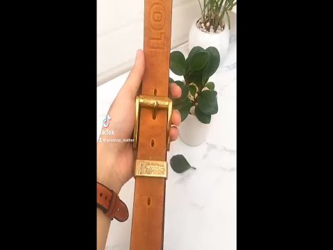 Thắt Lưng Nam Da Thật Khóa Đồng Đúc Nguyên Khối - Da Bò SÁP Nguyên Tấm 100%