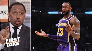 LeBron James is ?beyond being critiqued? in regular season - Stephen A. | First Take