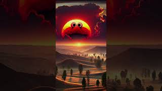 Screaming Elmo Sunrise