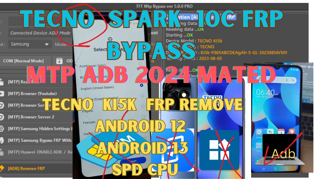 Tecno Spark 10c Frp bypass Spark 10 Google Account Tecno Spark 10c Frp bypass Spark 10 Google Account