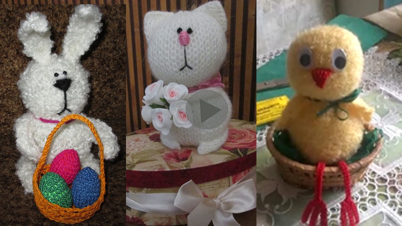 Вязанные игрушки сделано своими руками Вязанные игрушки сделано своими руками