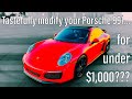Tastefully modify your base Porsche Carrera 911 for under One Thousand!