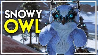 Snowy Owl Taming!! - MOST EPIC FLYING MOUNT! (Ark Extinction DLC Gameplay Ep 13)