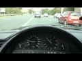 Bmw 324 td touring on the road
