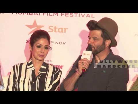 Mr.India Team Reunion At MAMI Film Festival 2015 - Anil Kapoor, Sridevi, Satish Kaushik