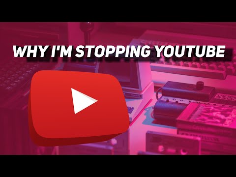 Why I'm stopping posting YouTube videos.
