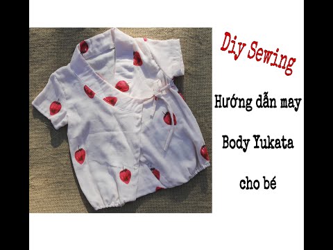 SS3_DIY Sewing Body Yukata_ Hướng dẫn may body yukata cho bé