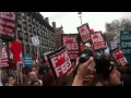 Londres: Estudiantes salieron a protestar contra aumento del precio de matrícula