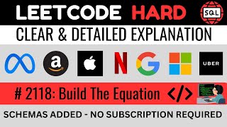 Leetcode Hard 2118 - Build The Equation Concat Vs Groupconcat Explained By Everyday Data Science