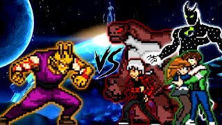 Orange Piccolo V3 Op New Vs Ben 10 S3 V4 Op Af & Albedo V2 Op Af In Jump Force Mugen