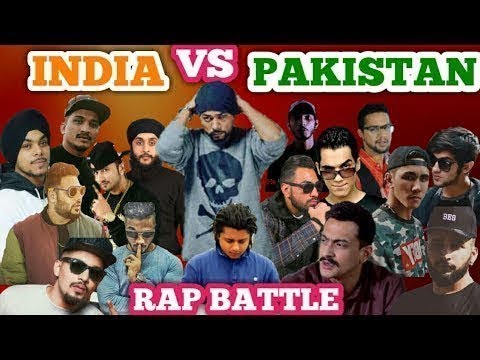 PAKISTAN VS INDIA RAP BATTLE|best rapper|desi hiphop|honey singh|pardhaan|bhoemia tube tv|☘🌿🍀