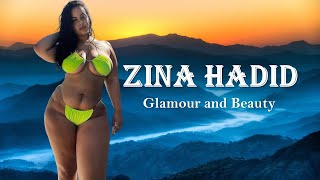 Zina Hadid Moroccan Plus Size Model Biography | Age, Height, Weight, Net Worth, 