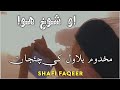 Oh Shokh Hawa Shafi Faqeer - Latest Sindhi New Song 2024 - Shafi Faqeer Songs - Rattan Edits