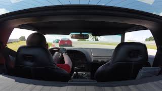 C4 LT4 at NCM motorsports park track, C4 gathering 2019 - run 3