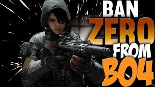 Ban ZERO From Black Ops 4? New Update 1.10 Patch Notes
