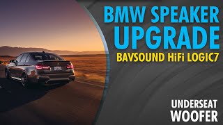 Bmw Speaker Upgrade Bavsound Hifi Logic7 Underseat Woofer