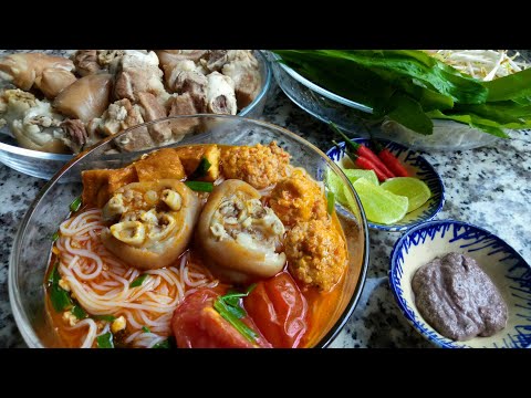 Bún Riêu - Cách nấu BÚN RIÊU TÔM miền tây ngon bạn đã thử chưa? - Món Ăn Ngon Mỗi Ngày