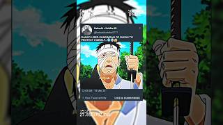 Danzo Used Sharingan Of Shisui To Protect Himself
