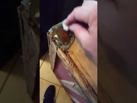 Cleaning brass that's over 100 years old with salt and vinegar