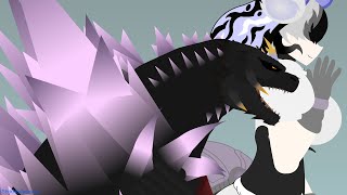 Spacegodzilla Insults Mothra Kaiju Girls Sticknodes
