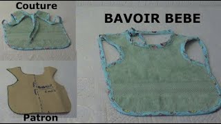 Diy Le Bavoir Bébé Patron Et Couture . Diy Baby Bib Pattern And Sewing .