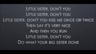 Little Sister - Elvis Presley Lyrics