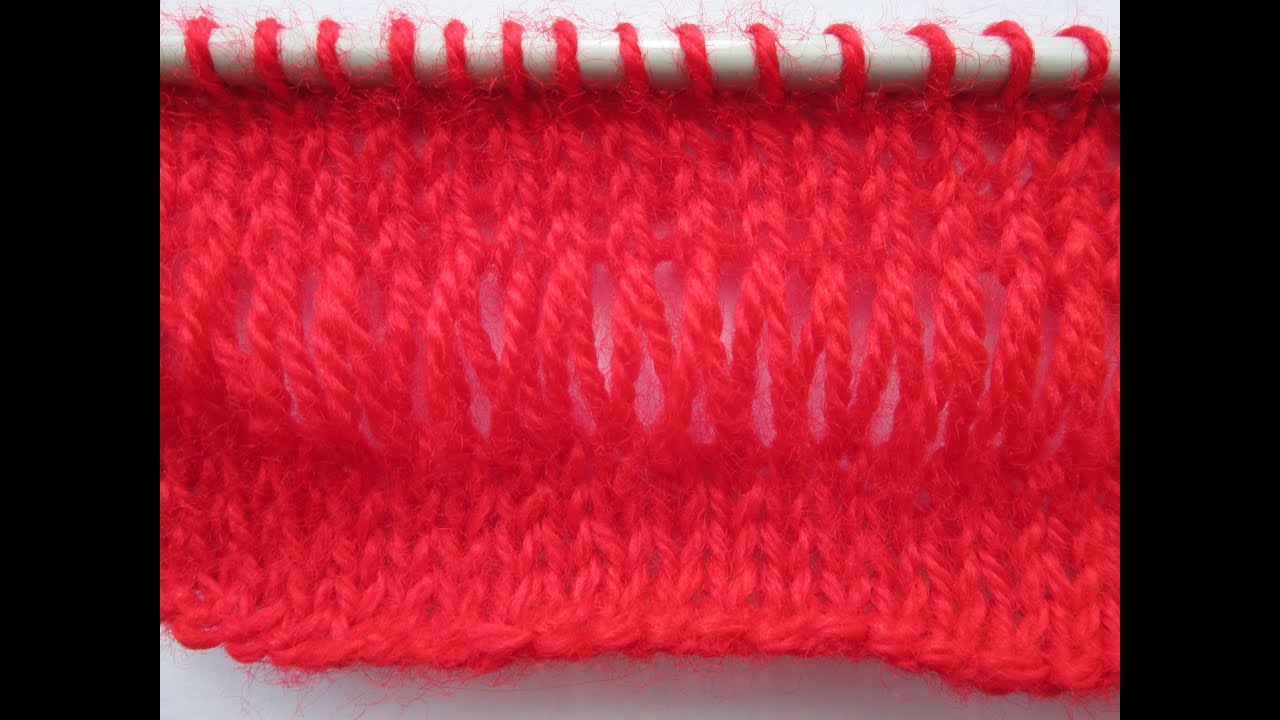 apprendre tricoter maille ajouree