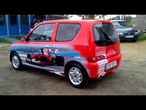 airbrush air brush seicento fiat schumsher sporting tuning ...