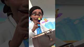 Nina Visits The School Doctor! Cocomelon #Shorts #Nurseryrhymes