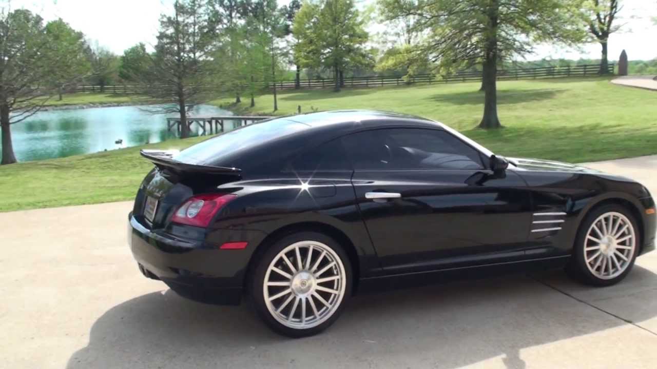 HD VIDEO 05 CHRYSLER CROSSFIRE SRT6 FOR SALE BLACK SEE WWW.SUNSETMILAN.COM