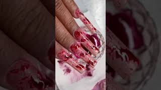 Blood Splatter Nails
