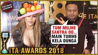 Rakhi Sawant & Deepak Kalal HILARIOUS Interview at ITA Awards