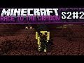 Youtube Thumbnail Minecraft Race to the Dragon: 