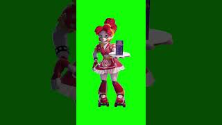 Glamrock Baby Fnaf Workshop Animation Green Screen